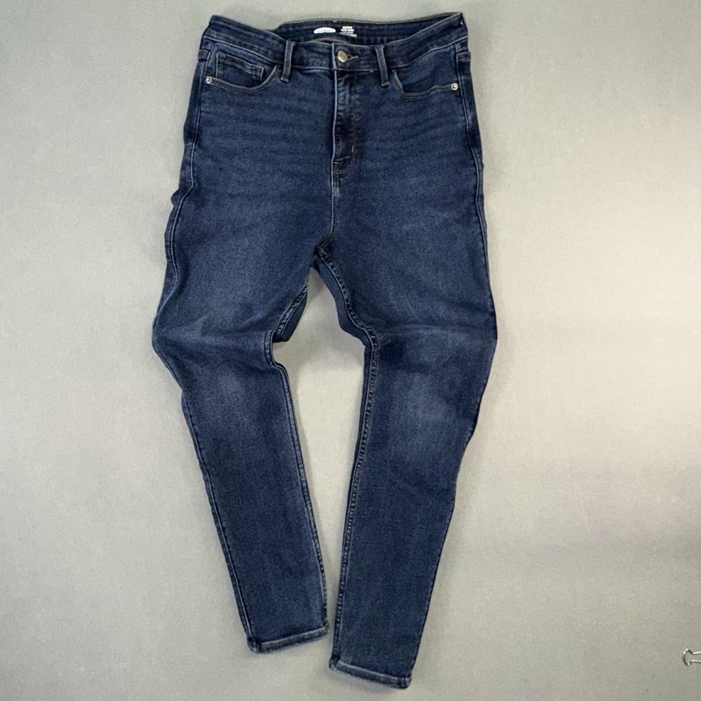 Women's‎ Old Navy Rockstar Super Skinny Jeans Blue Denim Size 12